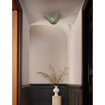 Bellina Glass Flush Mount Ceiling Light