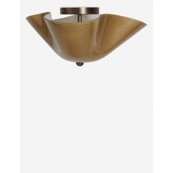 Bellina Glass Flush Mount Ceiling Light