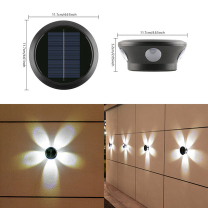 Solar Powered Outdoor Wall Wash Light
