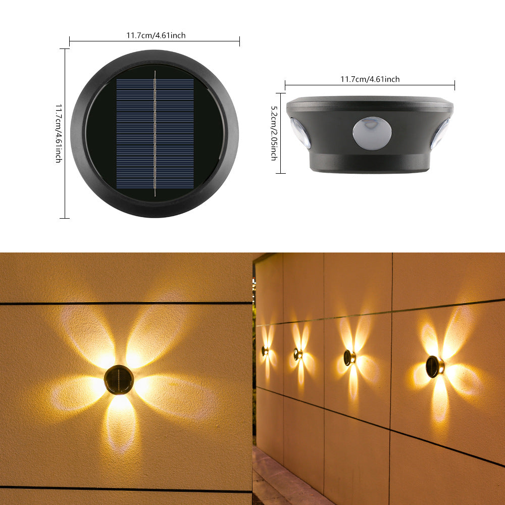 Solar Powered Outdoor Wall Wash Light