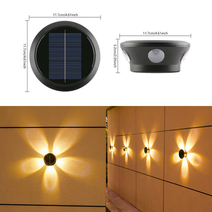 Solar Powered Outdoor Wall Wash Light