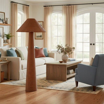 Wickara Woven Floor Lamp